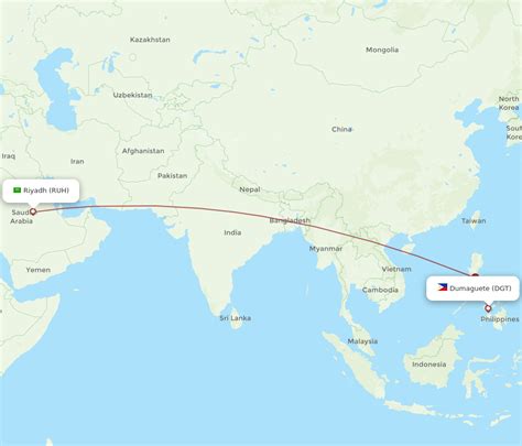 flights from riyadh to dumaguete.